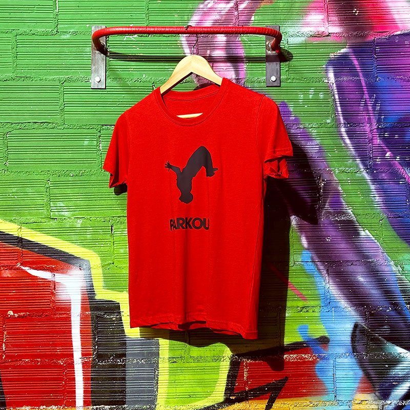Camiseta Roja Parkour