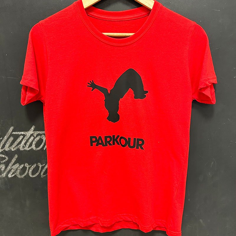 Camiseta Roja Parkour - Imagen 3