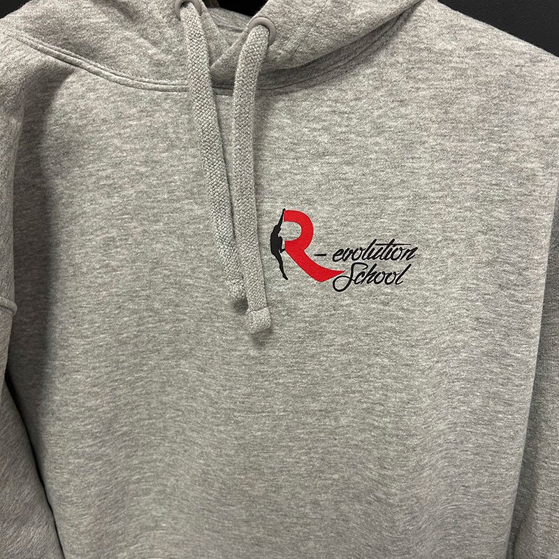 Sudadera Parkour con Capucha Gris Logo Pequeño - Imagen 2
