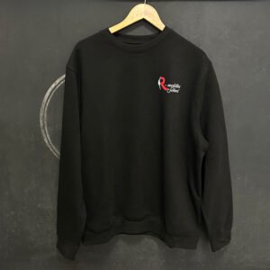 Sudadera Parkour Negra Logo Pequeño