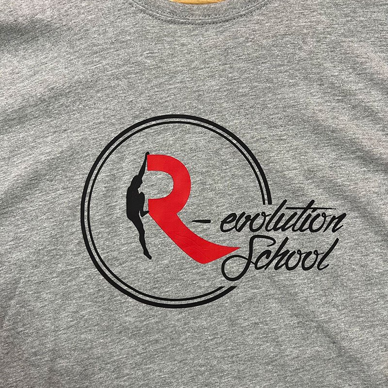 Camiseta Gris Logo Grande - Imagen 2